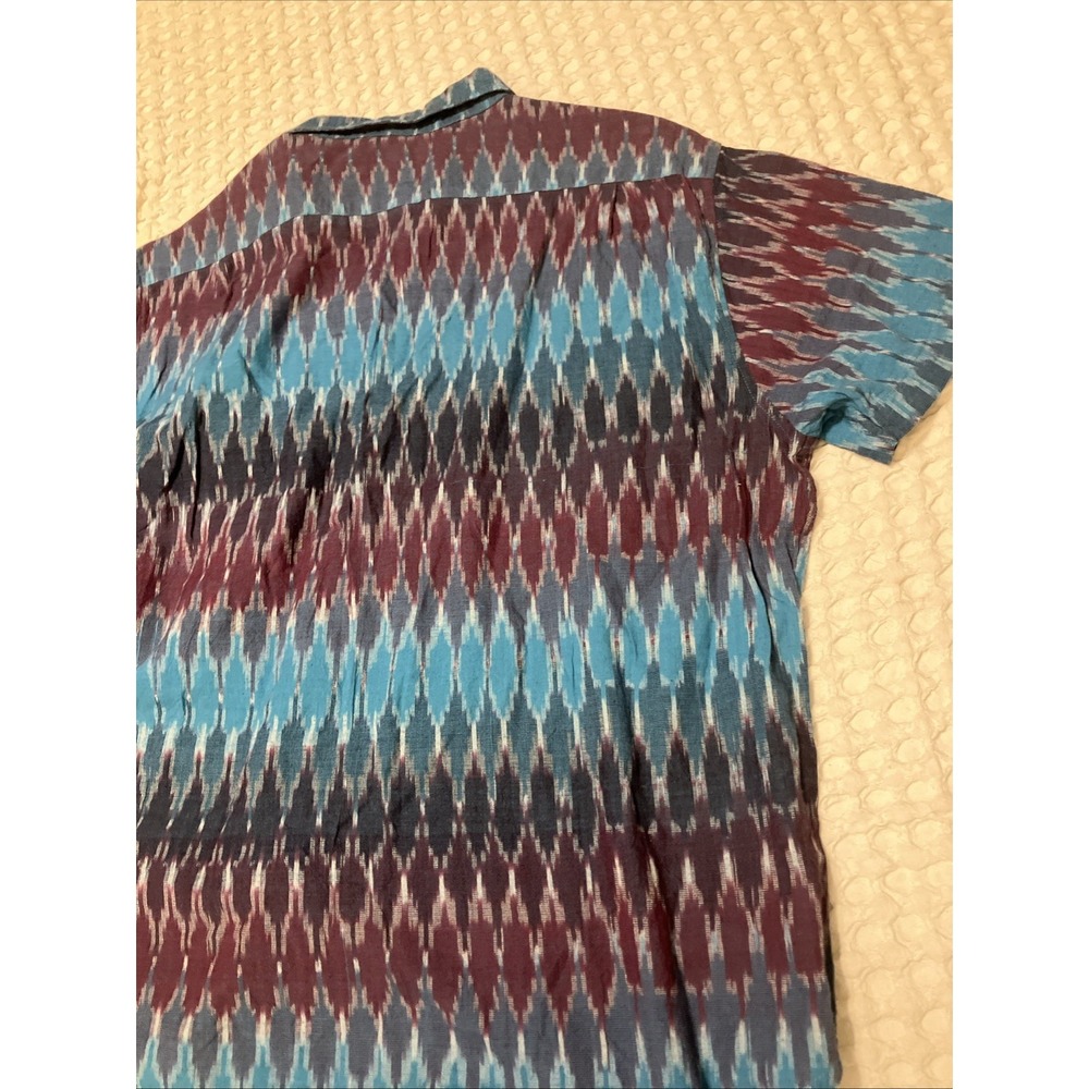 Bonobos Jersey Riviera Shirt Button Down Standard Fit Print Mens Size Short XL - Picture 8 of 8